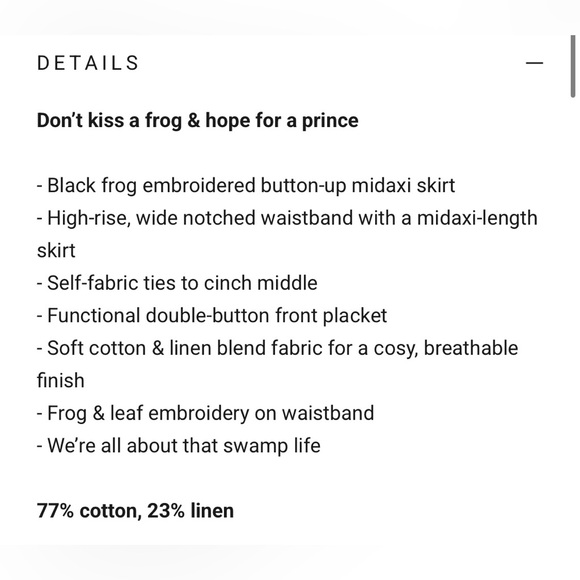 Disturbia Swamp Life Maxi Skirt - Picture 3 of 8